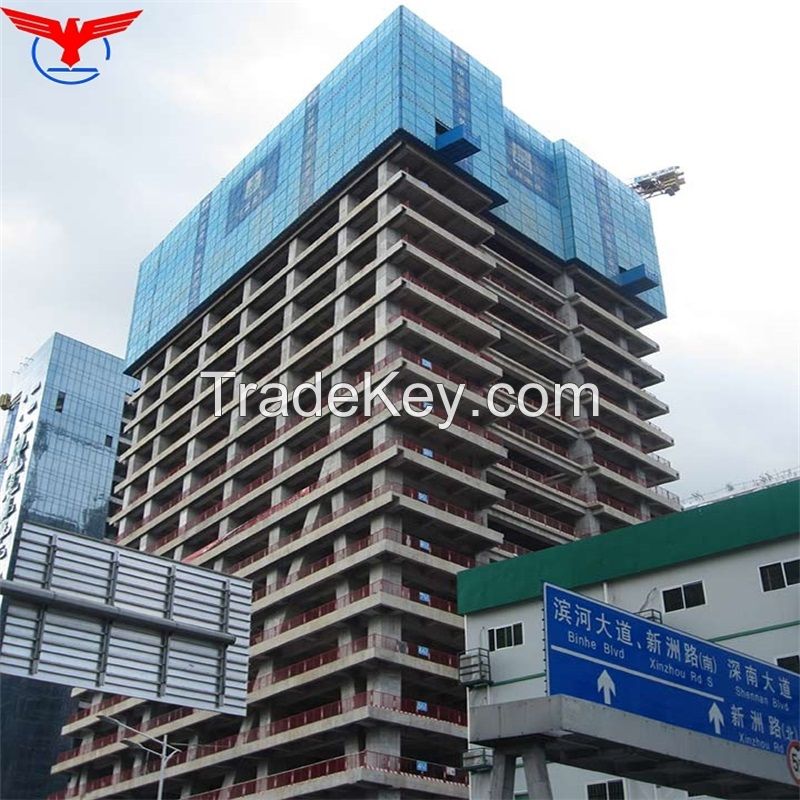 Construction Formwork Scaffold System Tools Self-Climbing Scaffolding Dependable Fast- Moving High - Rise Building Protection Barrier