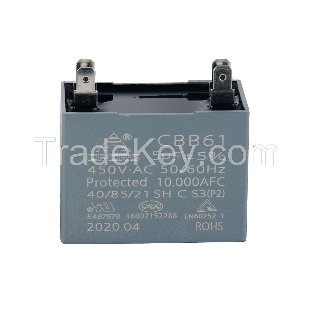 CBB61 AC fan capacitor for