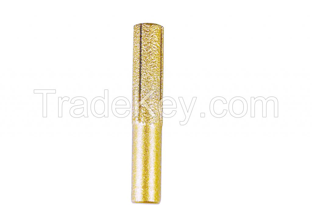 Diamond finger bits for stone edge milling - diamond engraving birs