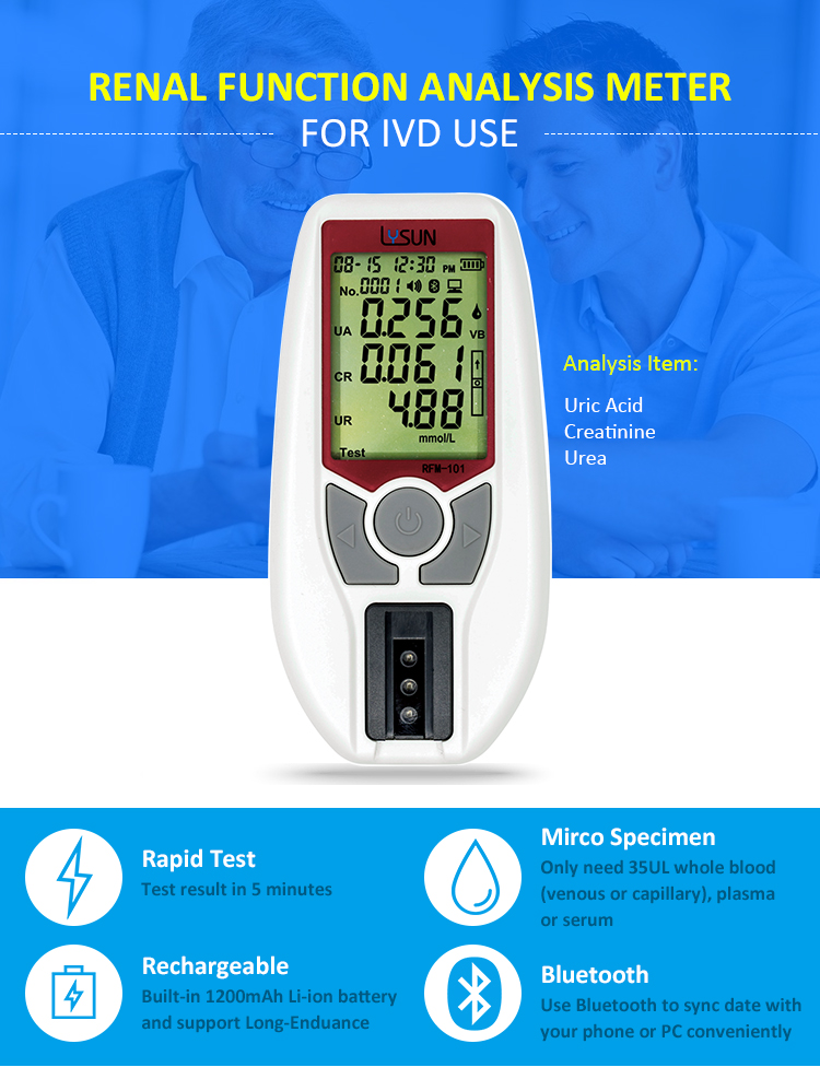 Portable Renal Function  Rapid Test  Analyzer POCT