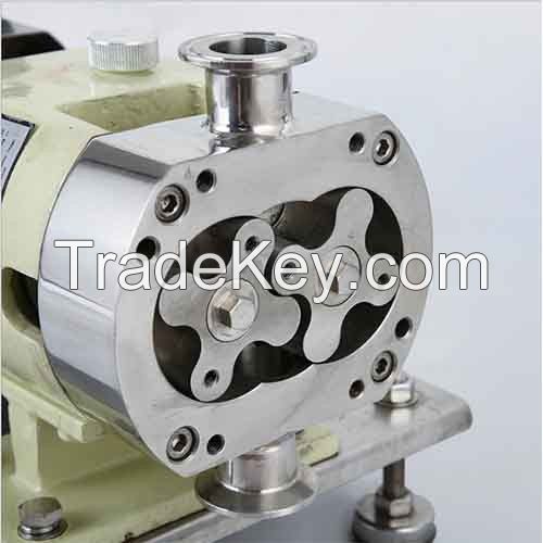 Rotary lobe pump