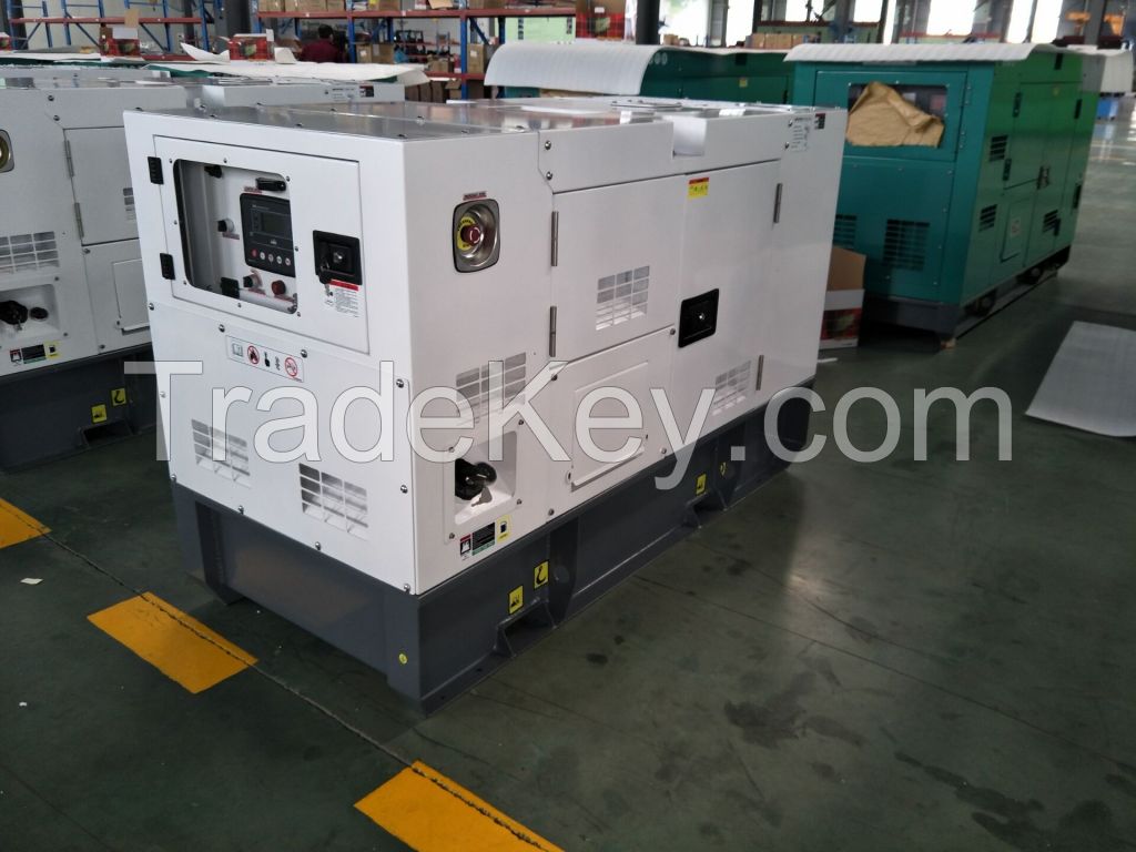 diesel generator set 10kva/8kw, with engine model 3TNV82A-GGE, 50hz/60hz, silent