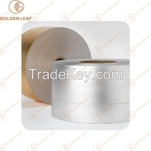Aluminum Foil Paper Tobacco Packaging Material Custom Print Foil