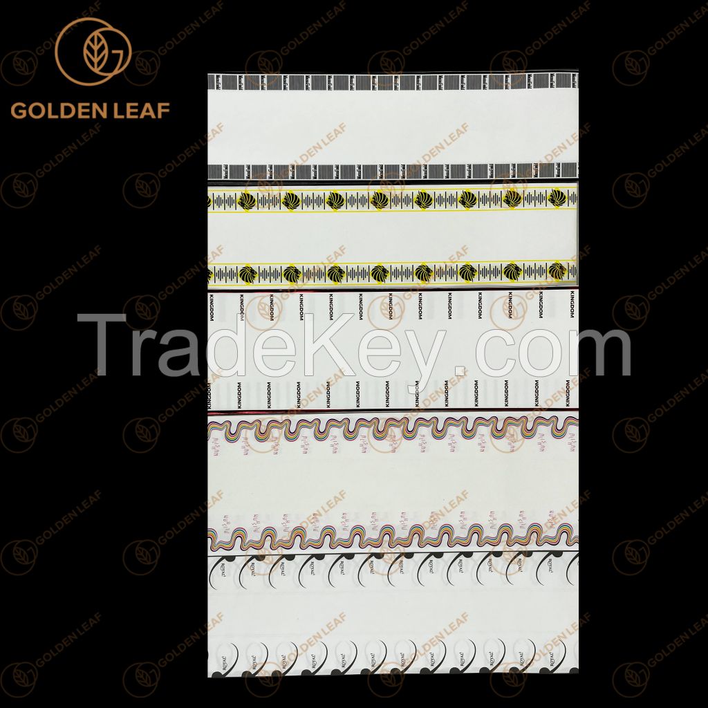 Premium-Quality Tipping Paper Customized Yellow Cork Tipping Paper for Cigarette Filter Rods