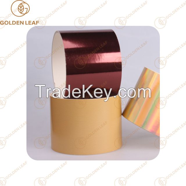 Hot Selling High-Standard Gold Cardboard Inner Frame Packing Cardboard Paper With Glossy Surface for Tobacco Packaging