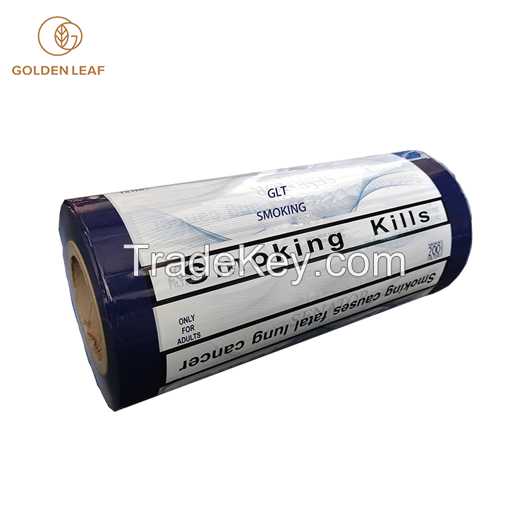 Industry Price Hot Sales Anti-Counterfeiting Custom Printed PVC film for Tobacco Bare Strip Box Packaging 