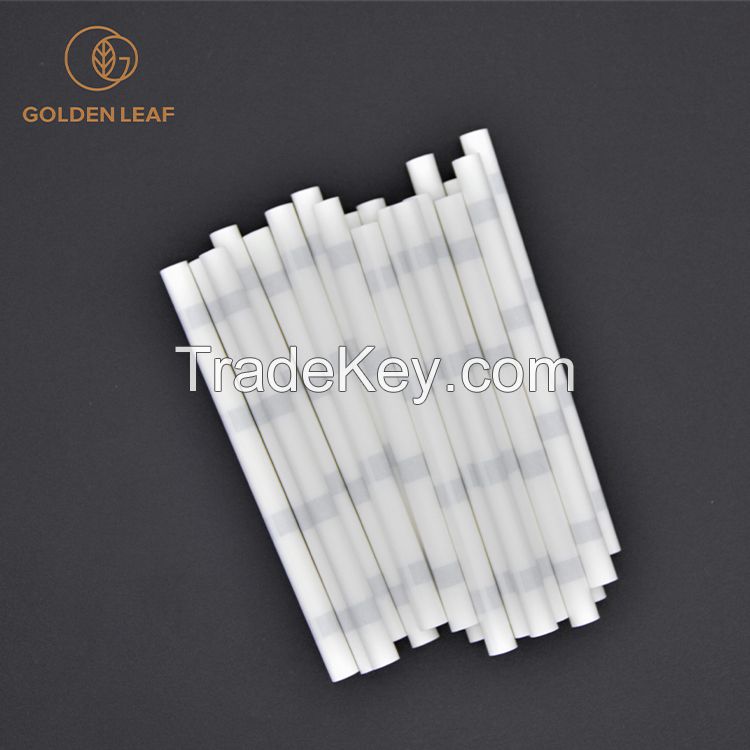 China Made Food Grade Raw Natural Unrefined Cotton Dual Filter Rods for Tobacco Packaging