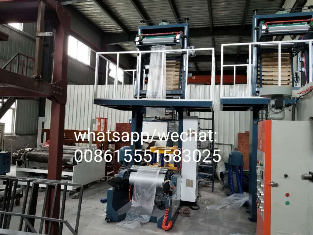 High speed plastic film blowing machine pp blown film machine