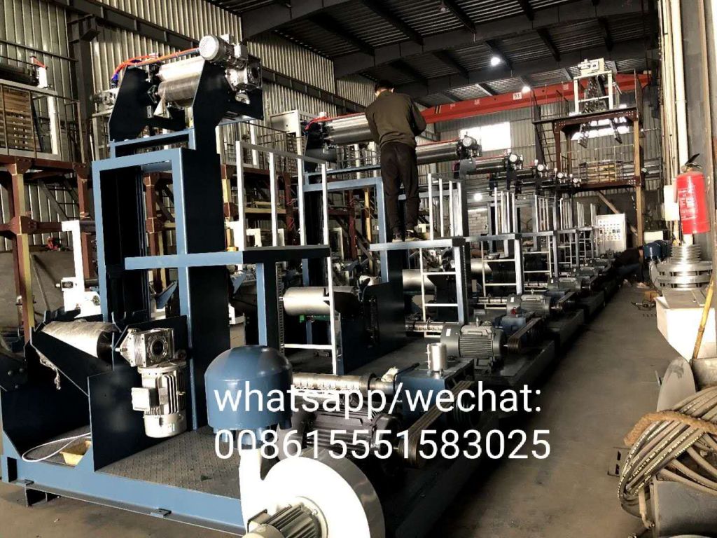 High speed plastic film blowing machine pp blown film machine