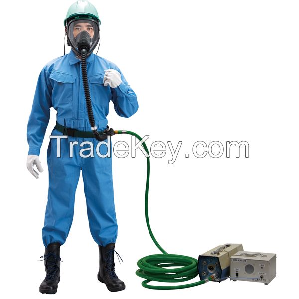 Japanese Supplied-air respirator/electric blower type hose mask HM-12