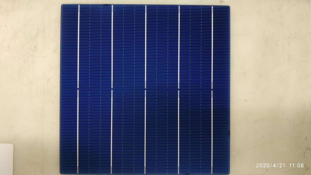 5BB poly crystalline solar cell high efficiency wafer size 157*157mm 