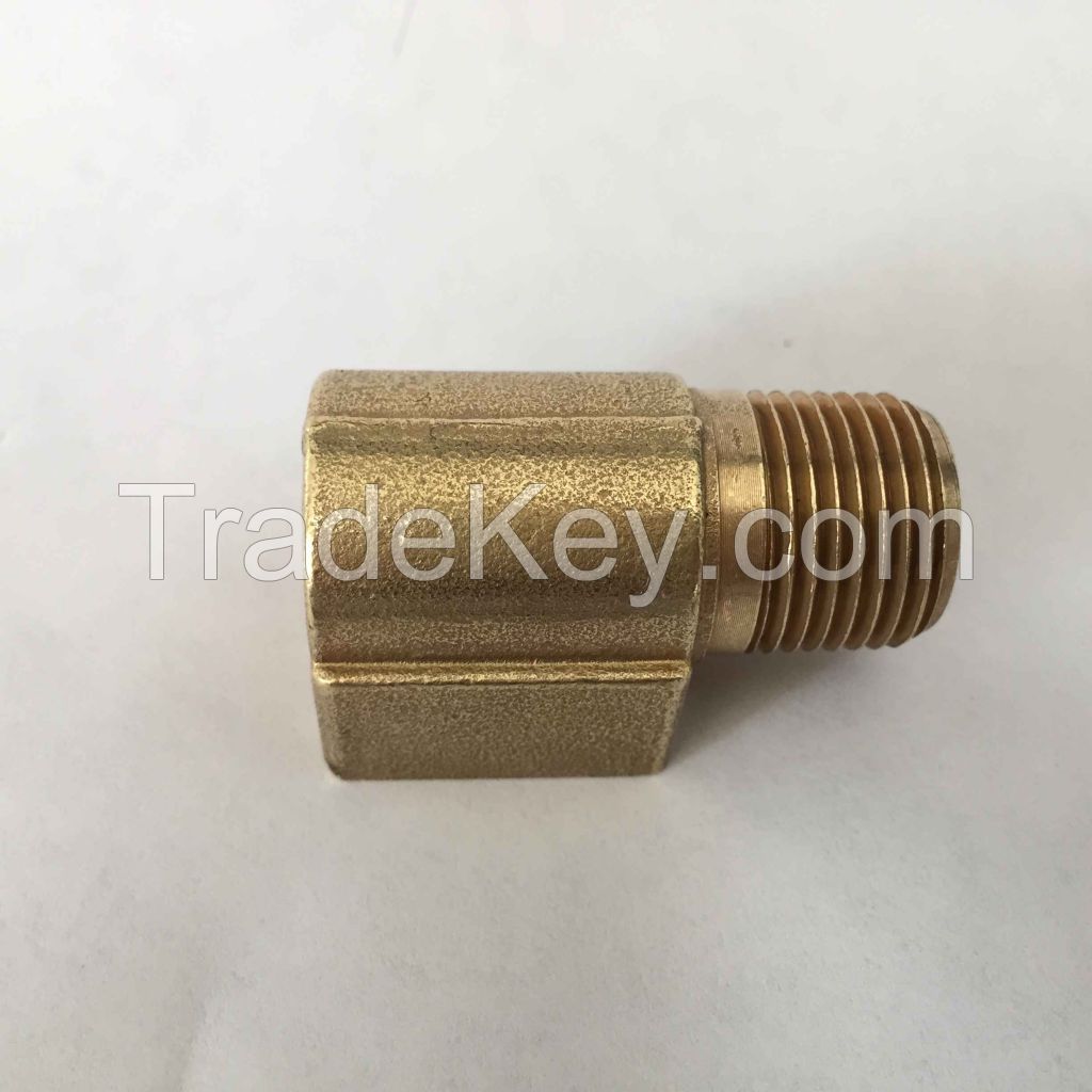 Customized brass threaded connector