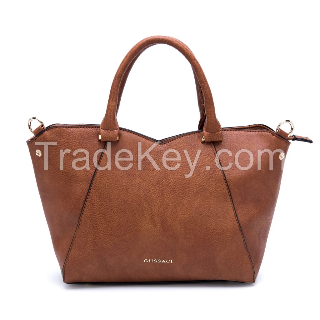 GUSSACI Fashion Handbag PU Leather Women Shoulder bag Lady Tote bag (G15525)