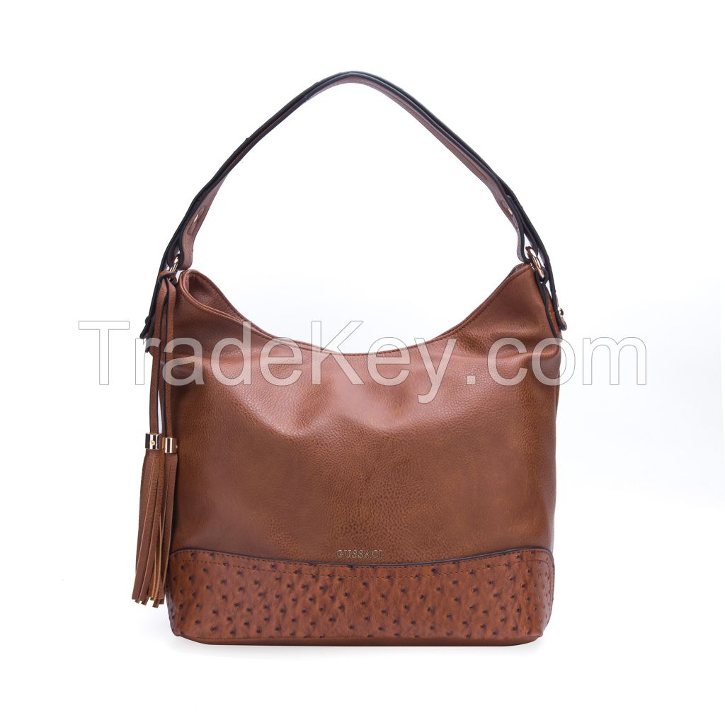 GUSSACI Fashion Handbag PU Leather Women Shoulder bag Lady Handbag (GUSJB-042-3)