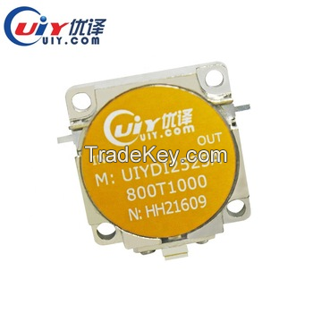 Low Price Small UIY Customized High Isolation 5g RF Drop in Isolator Low Frequency 800 ~ 1000 MHz