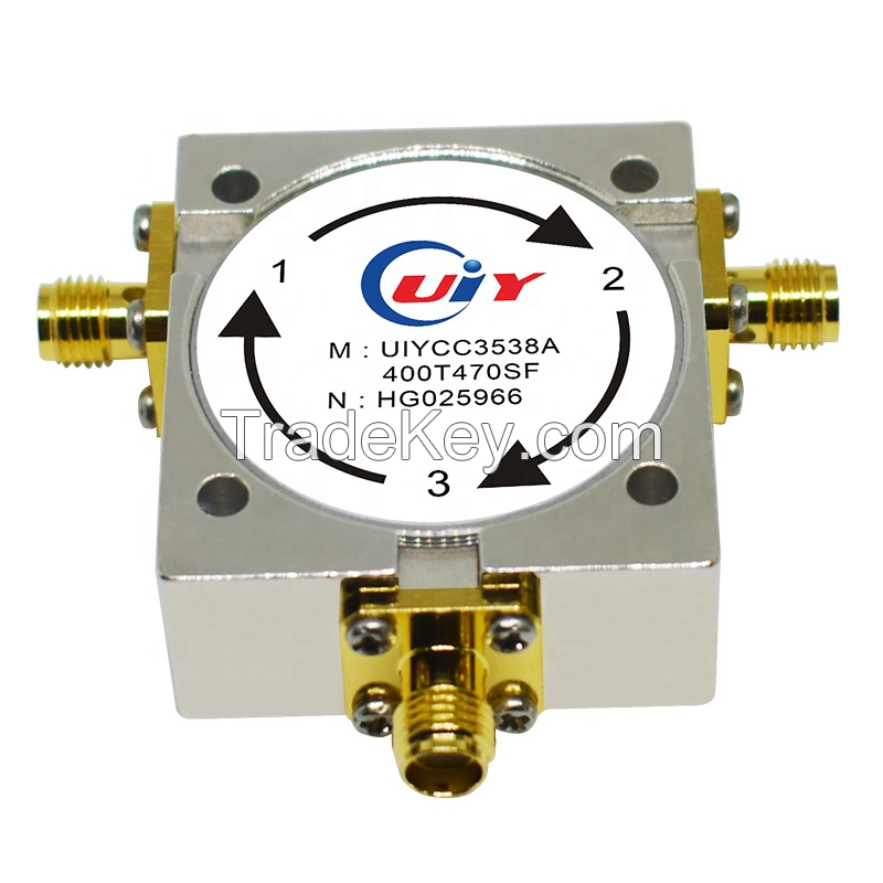 UIY Customized RF Coaxial Circulator  400 ~ 470 MHz 