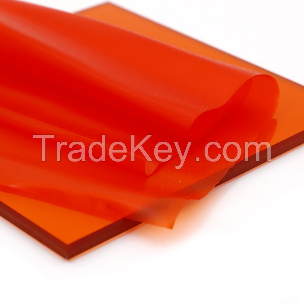 Red Color 0.38mm PVB Film for Decorative Laminated Glass