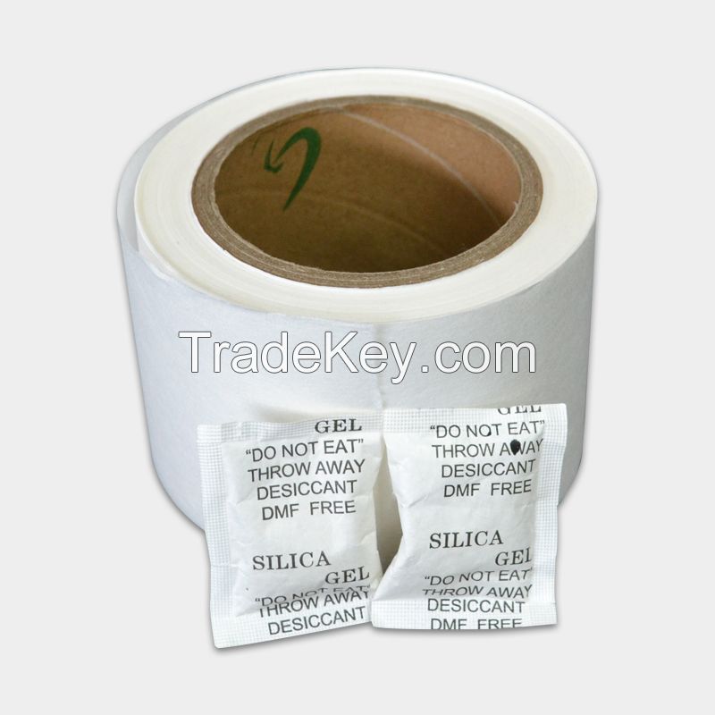 common english printed packing desiccant use non woven fabric roll