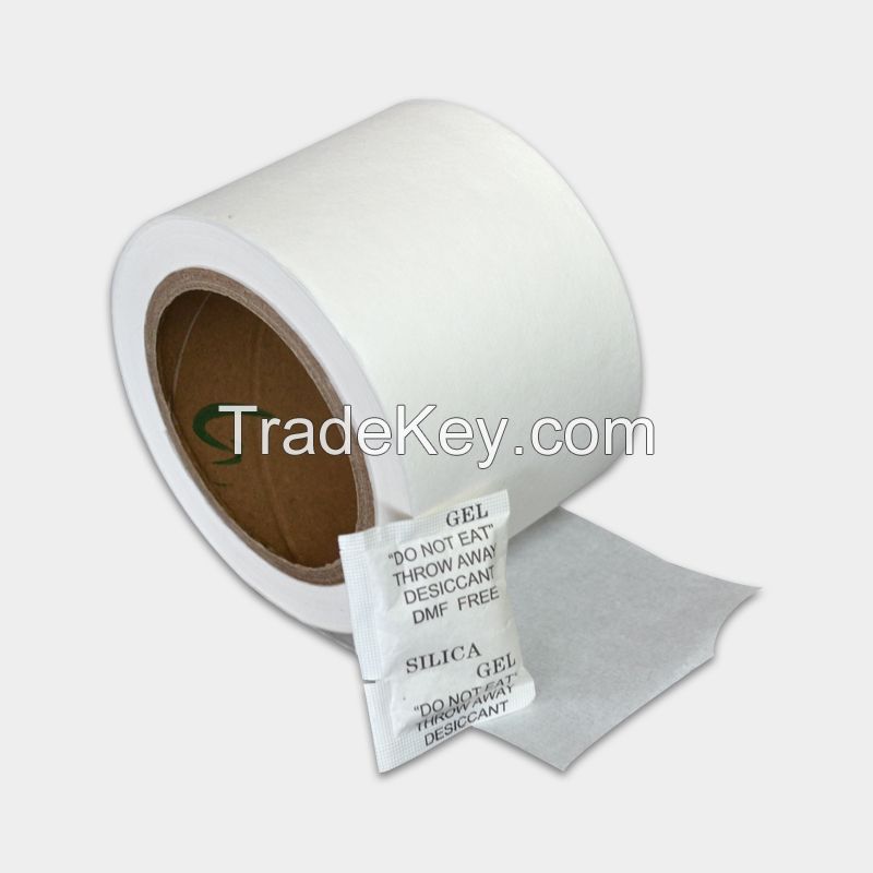 common english printed packing desiccant use non woven fabric roll