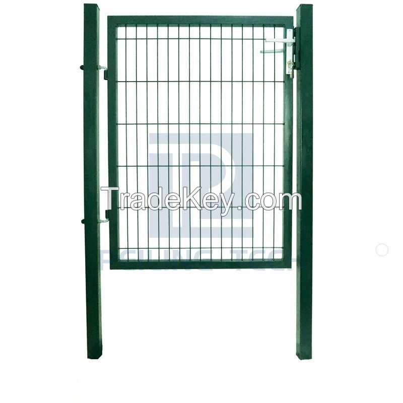 Square Pipe Single Wing Basic Style Yard gate