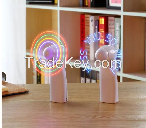 Message Mini LED Fan