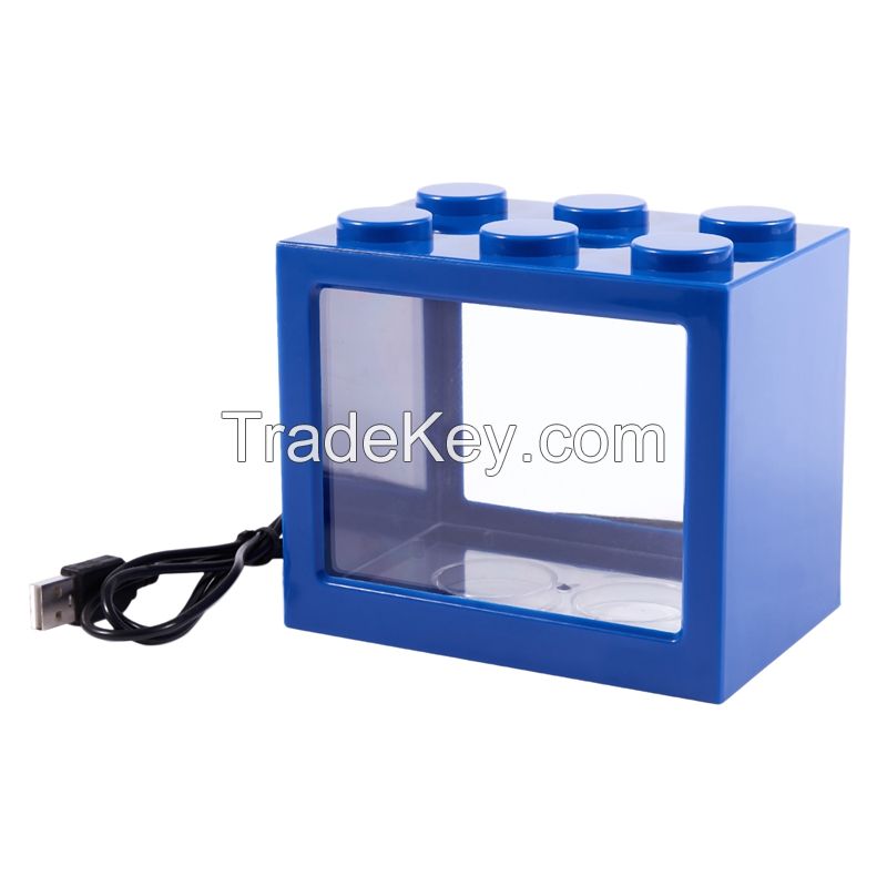 Hot sale NEW Colorful  lego Aquarium Fish tank