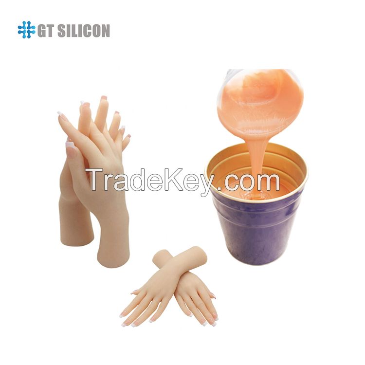 Wholesale Factory LSR Hot Sale FDA RTV-2 Liquid Platinum Cured Silicone Rubber Moldmaking For Realistic Human Body