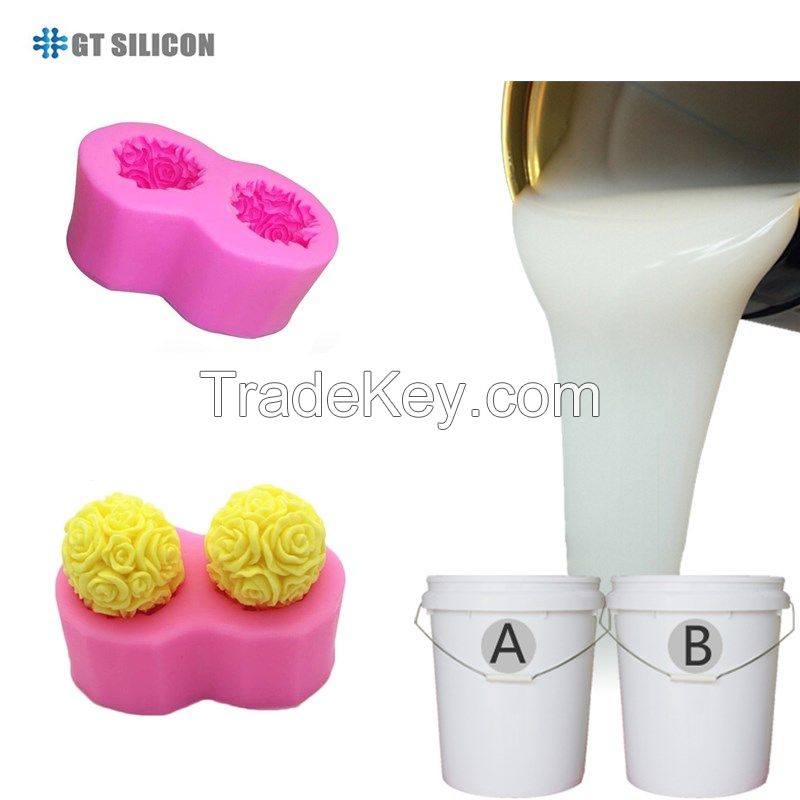 Wholesale Factory LSR Hot Sale Good Quality RTV-2 Liquid Tin Cured Silicone Rubber Moldmaking For Candle Mold