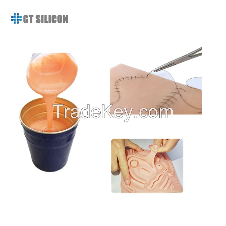 Wholesale Factory LSR Hot Sale FDA RTV-2 Liquid Platinum Cured Silicone Rubber Moldmaking For Realistic Skin 