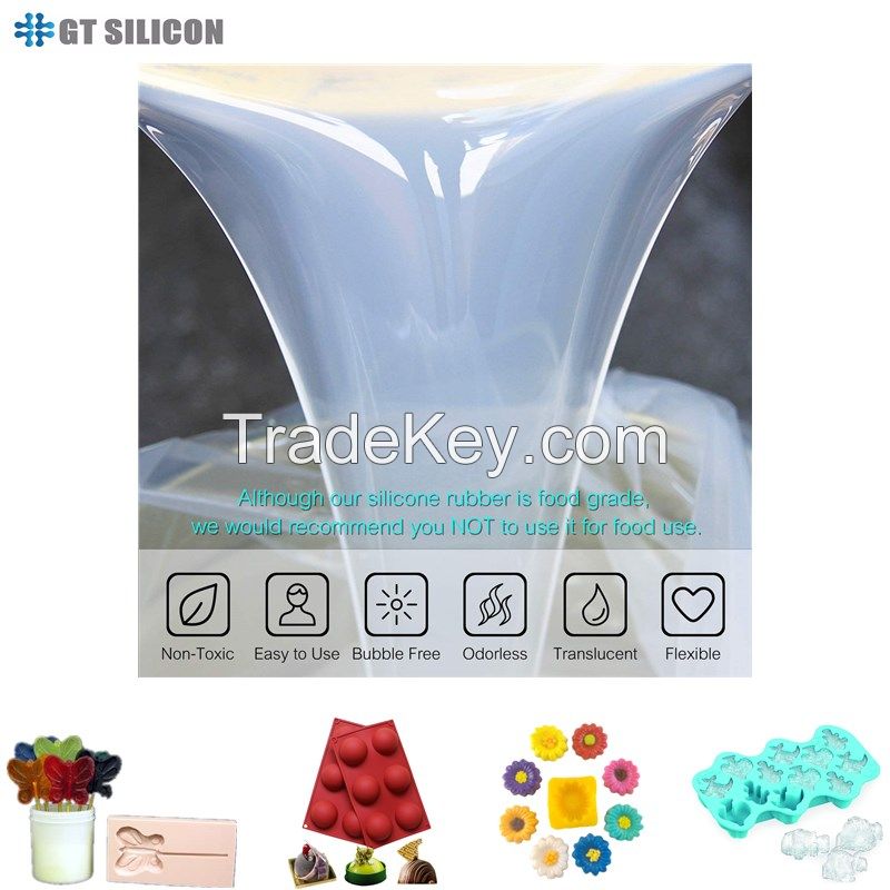 Wholesale Factory LSR Hot Sale FDA RTV-2 Liquid Platinum Cured Silicone Rubber Moldmaking For Food Mold Making