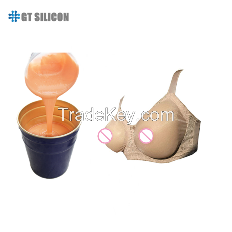 Wholesale Factory LSR Hot Sale FDA RTV-2 Liquid Platinum Cured Silicone Rubber Moldmaking For Prosthetic Breast