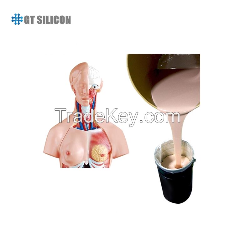 Wholesale Factory LSR Hot Sale FDA RTV-2 Liquid Platinum Cured Silicone Rubber Moldmaking For Realistic Human Body