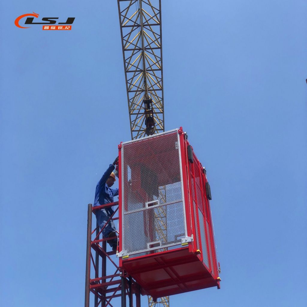 Construction Site Hoist Builders Hoist Building Passenger Lift