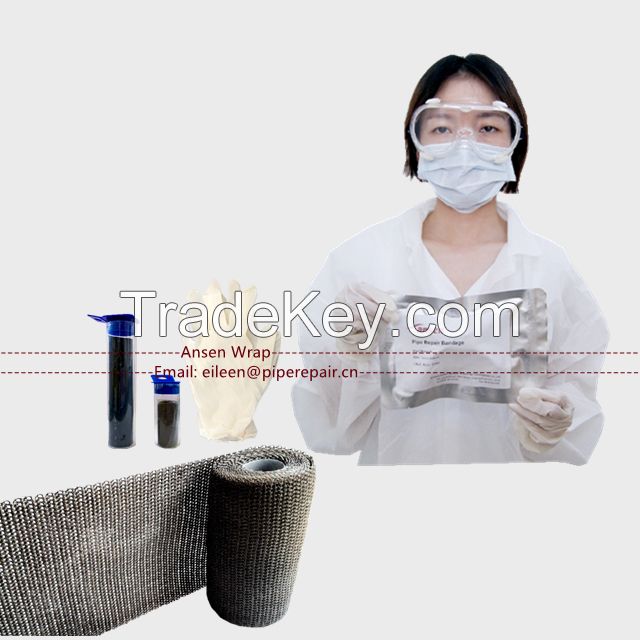 Water Activated Fiberglass Tape Industrial Pipe Repair Bandage