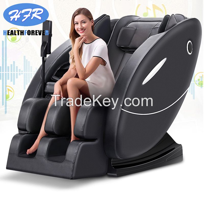 Korea India Japan latest fix cheap electric full body massage chair 4d zero gravity 3d foot shiatsu power supply price
