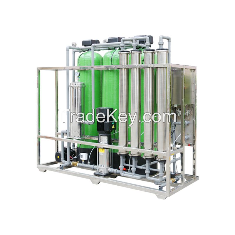 2Ton Manual/Auto/Auto Stainless Steel RO Membrane Water Purification System/Equipment 2/3Pots Household/Industrial Purifier Tool 