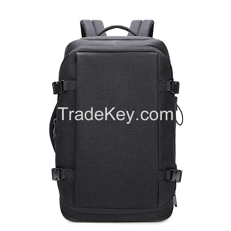 Multi-Purpose Laptop Backpack Briefcase with Water Resistant Coating Practical Bussiness Shoulder Bag