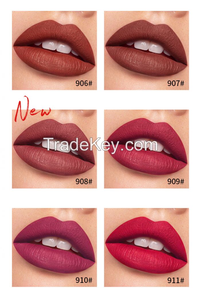 Capsule Matte Lipstick Lip Makeup Kit, Velvety Liquid Lipstick Waterproof Long Lasting Durable Beauty Cosmetics lipstick 