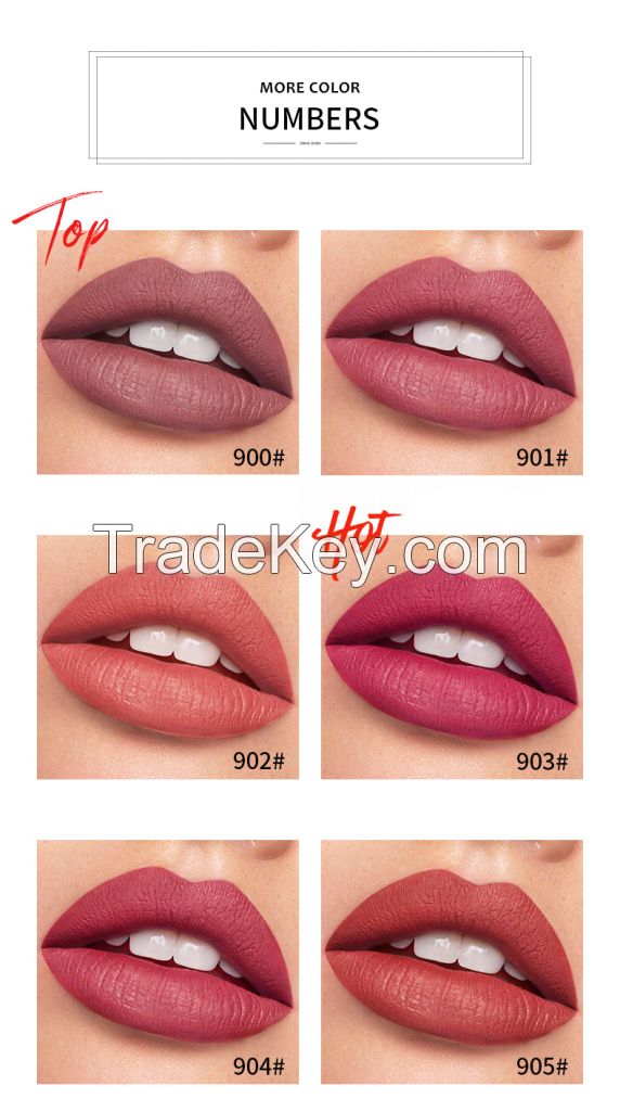 Capsule Matte Lipstick Lip Makeup Kit, Velvety Liquid Lipstick Waterproof Long Lasting Durable Beauty Cosmetics lipstick 