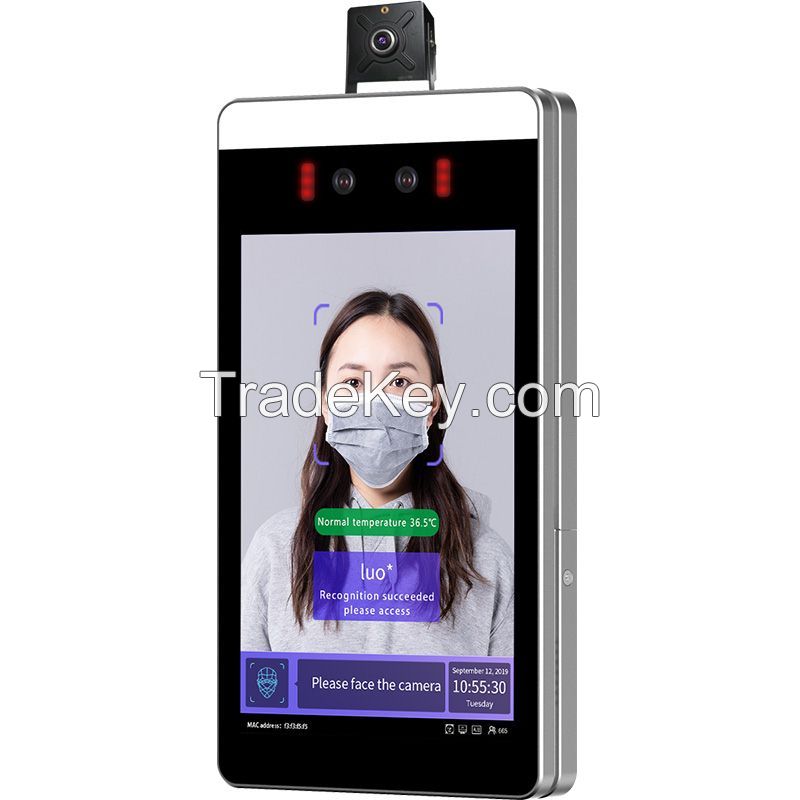 8&quot; FACE RECOGNITION CAMERA TEMPERATURE MEASUREMENT TERMINAL