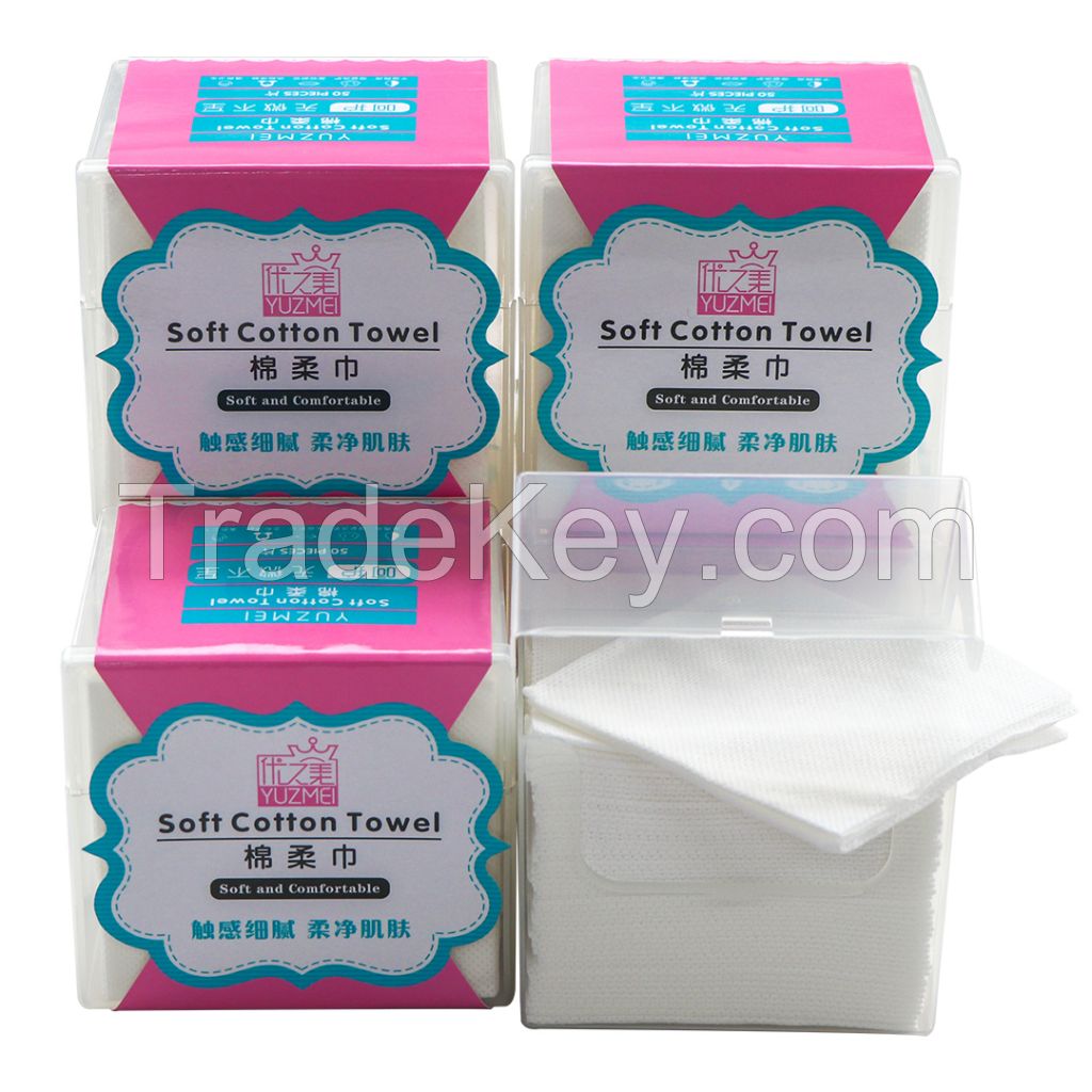 Hotel Disposable Washcloth Wet and Dry Wipe Makeup Remover Face Towel