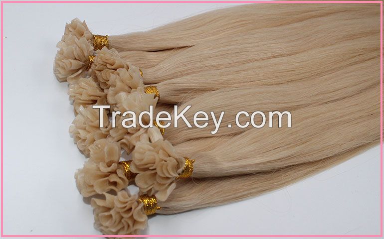 U tip keratin fusion hair extensions