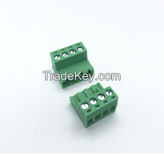 FPC2.5-XX-508-17 pcb screw block pluggable phoenix terminal block connector WITH 2EDGKR