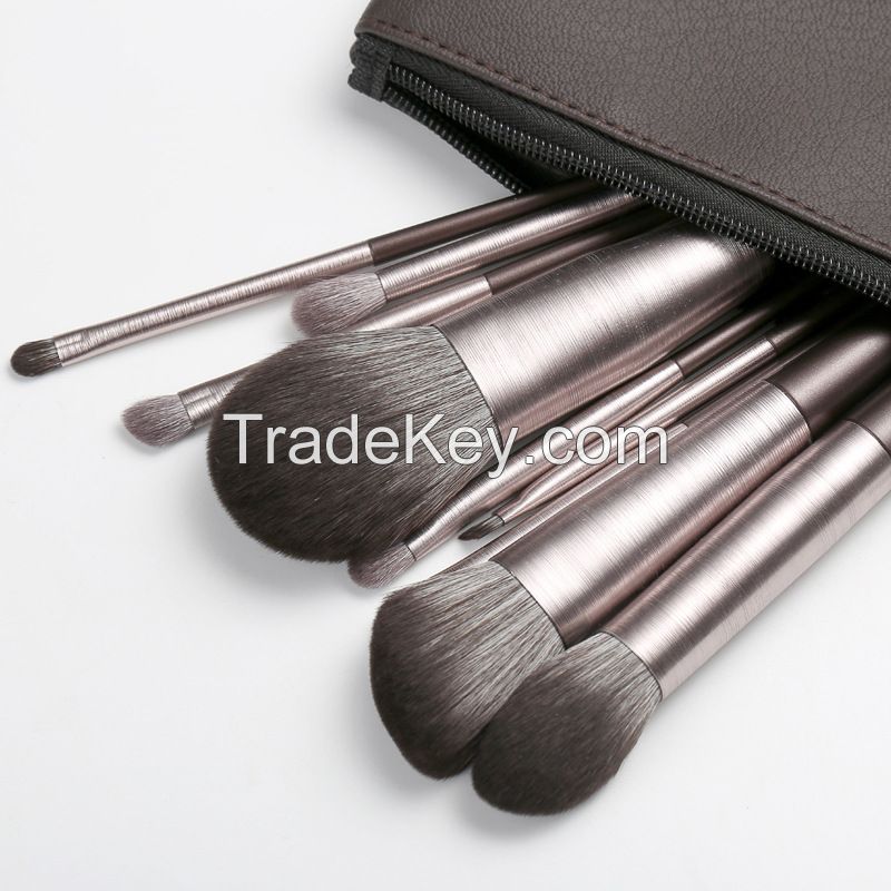 Beautiful fashion 10 pcs brush set