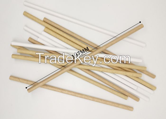 China Factory Wholesale Eco Friendly Biodegradable Bubble Tea Paper Straw