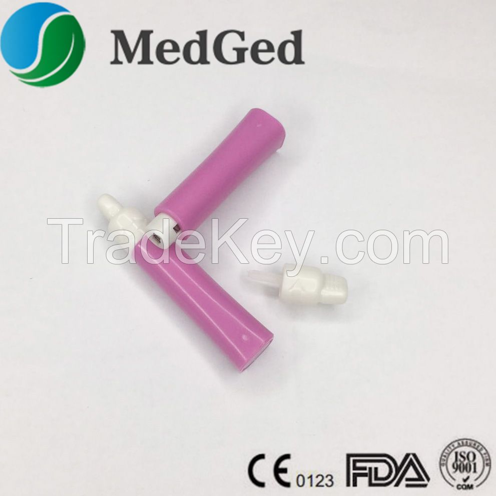 Medical use Disposable auto safety blood lancet with competitive price