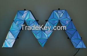 Customized P4 Indoor Triangle LED Display Screen