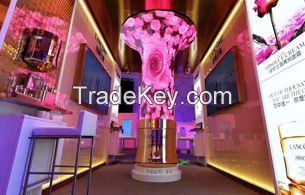 Customized Flexible LED Display P4 Indoor Trumpet Creative LED Screen