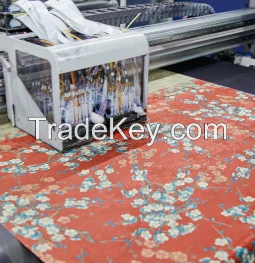 Digital Printer 8 Heads Dx5 Direct Printing on Fabric XC05