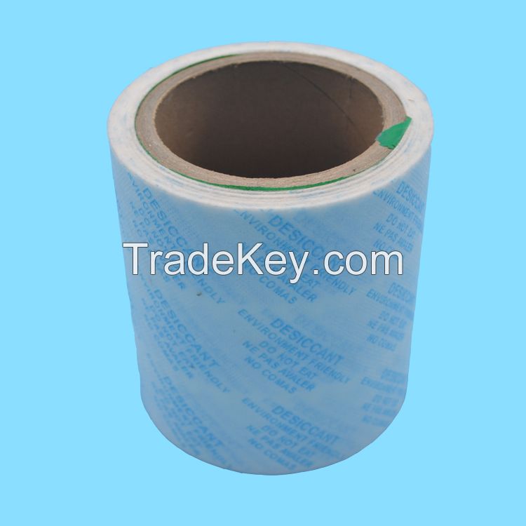 common english printed packing desiccant use non woven fabric roll